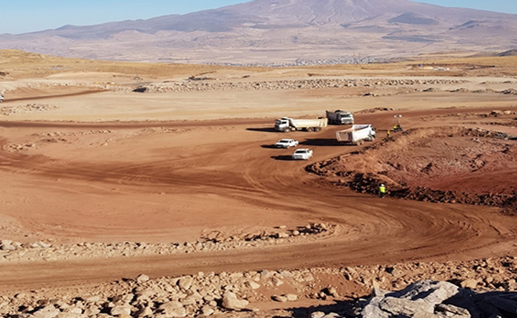 Öksüt Madencilik San. ve Tic. A.Ş.'ye Ait Kayseri İli, Develi İlçesi İçerisinde Bulunan Yığın Liç Alanı İnşaat Projesinin Denetim Hizmetleri (Paşa Alanı)